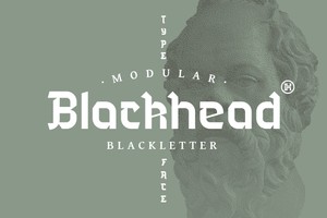 FREE Blackhead Typeface | Font