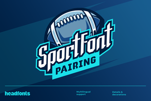 Sport Font Pairing