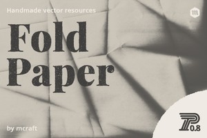 Fold Paper Vector Texture | Background Pack 