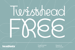 FREE Twisthead Sans-Serif Font Family – Modern, Dynamic, and Versatile Typeface