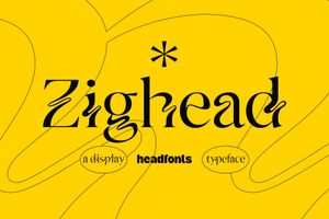 Zighead Font