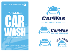 Car Wash and Detailing Logo Template