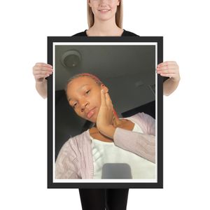 customized paper framed poster 
