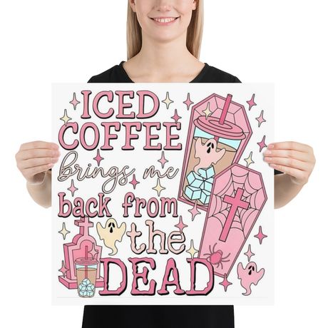 Matte paper poster 