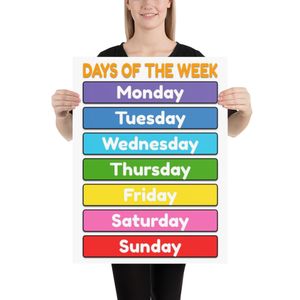 Enhanced matte paper poster 
