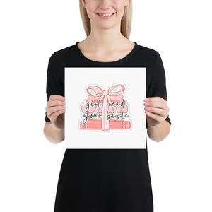 Matte paper poster 