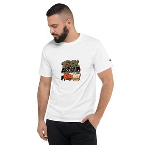 Men&#x27;s white champion Tshirt 