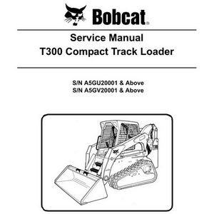 Bobcat T300 Compact Track Loader Repair Service Manual - 6987045 (2-11)