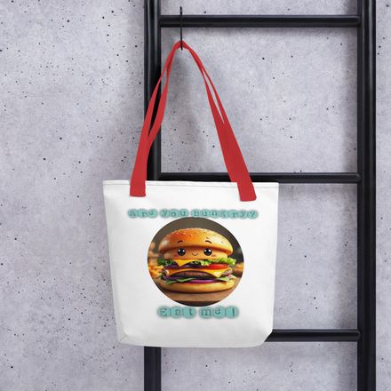 Tote Bag HAMBURGER EAT ME 
