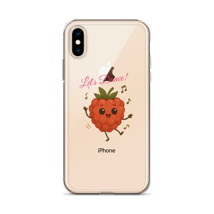 Clear Case For IPhone RASPBERRY 