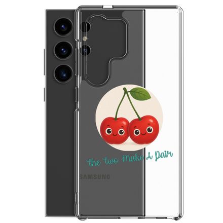 Clear Case For Samsung CHERRY