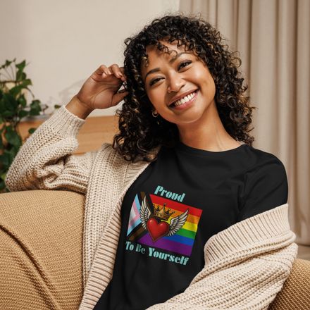 Women&#x27;s Relaxed T-shirt PROUD