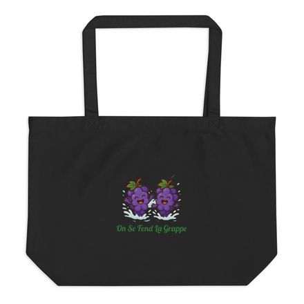 Large Eco Tote Bag GRAPPE