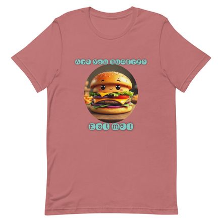 Unisex Staple T-shirt HAMBURGER EAT ME