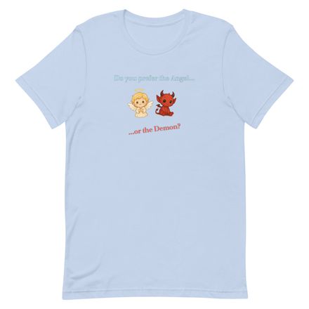 Unisex Staple T-shirt Angel or Demon