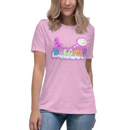 Women&#x27;s Relaxed T-Shirt DREAMER PINK 