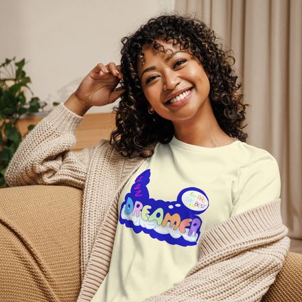 Women&#x27;s Relaxed T-Shirt DREAMER BLUE 