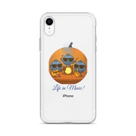 Clear Case For IPhone BLUEBERRIES