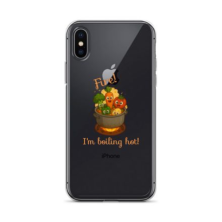 Clear Case For IPhone FIRE 