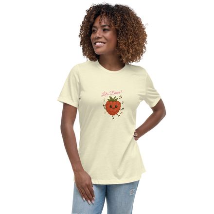 Women&#x27;s Relaxed T-shirt RASPBERRY 