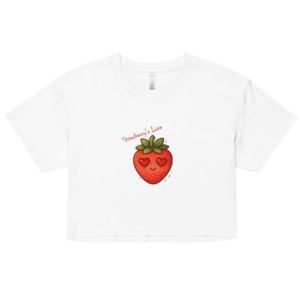 Women&#x27;s Crop Top STRAWBERRY
