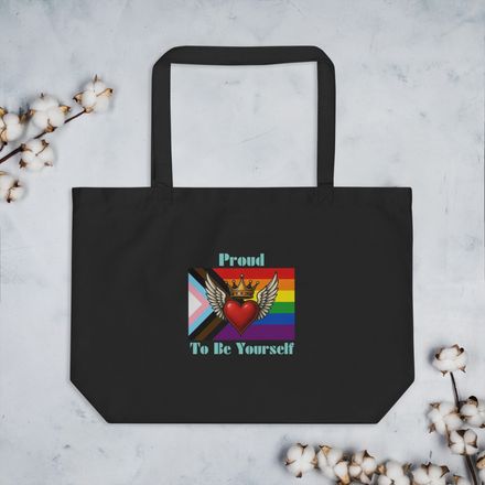 Large Eco Tote Bag PROUD