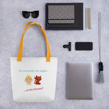 Tote Bag Angel or Demon