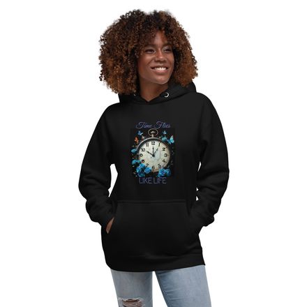 Unisex Hoodie TIME FLIES 