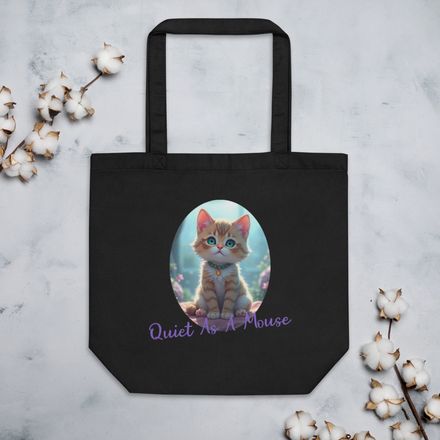 Eco Tote Bag QUIET CAT