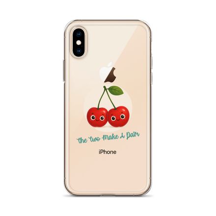 Clear Case For IPhone CHERRY