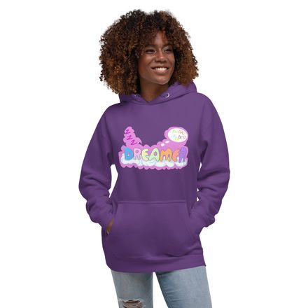 Unisex Hoodie DREAMER PINK 
