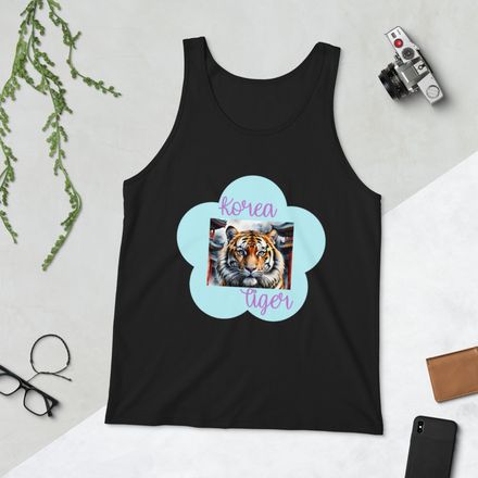 Unisex Staple Tank Top KOREA TIGER 