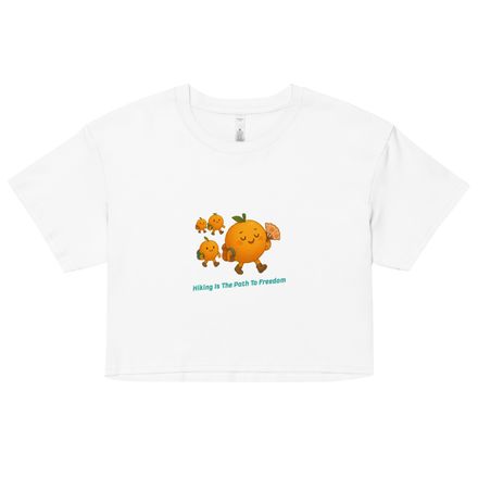 Women&#x27;s Crop Top ORANGE