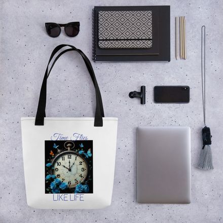 Tote Bag TIME FLIES 