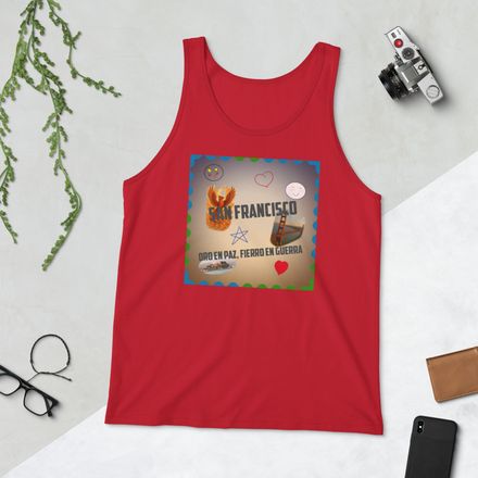 Unisex Staple Tank Top SAN FRANCISCO 