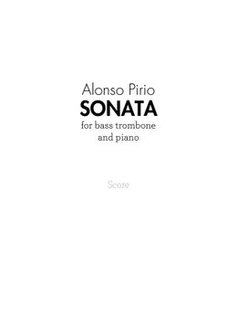 Sonata for Bass Trombone and Piano (2019)