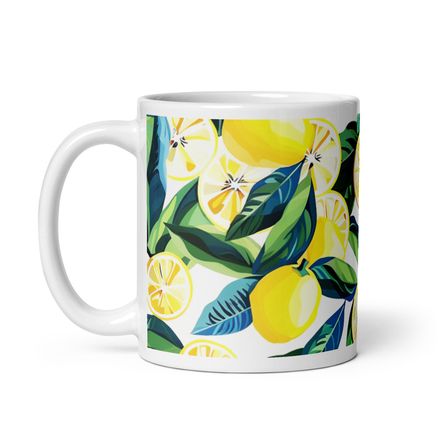 Lemon Mug 15 oz 