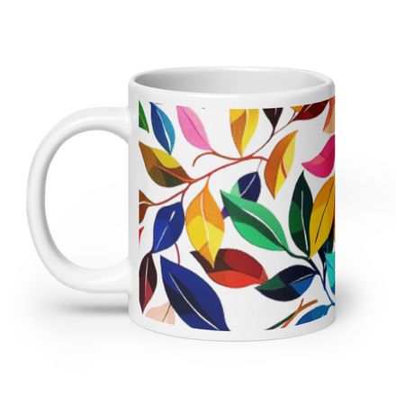 Colorful Leaves Mug 20 oz 