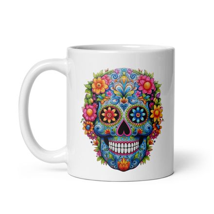 Letitia Calavera Day of the Dead Mug 11 oz