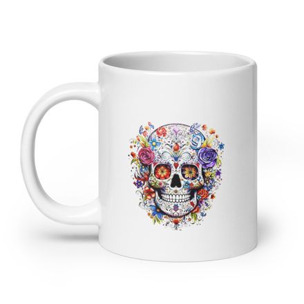 Aracely Calavera Day of the Dead Mug 17 oz