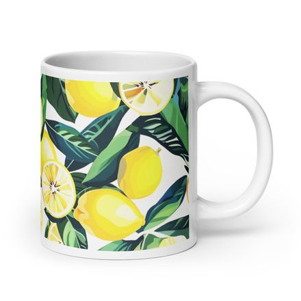 Lemon Mug 20 oz 