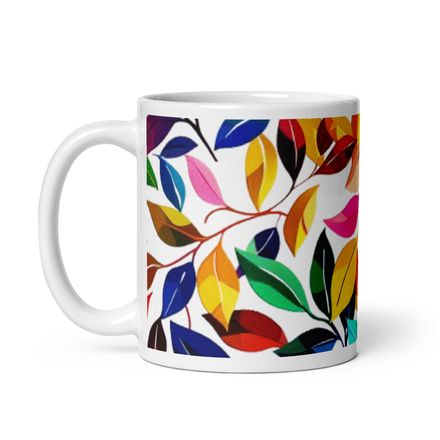 Colorful Leaves Mug 11 oz 