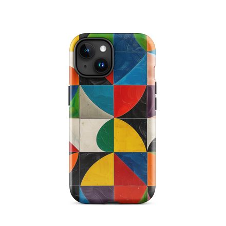 Bright Midcentury Modern Portland iPhone Case