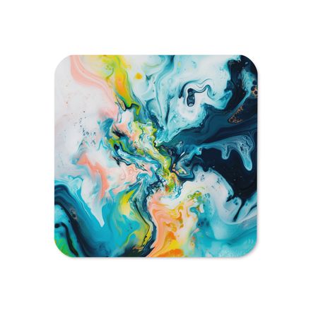 Santorini Marble Coaster