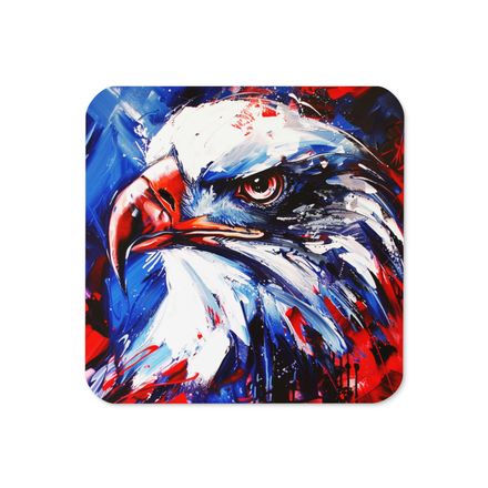Patriotic Eagle Coaster