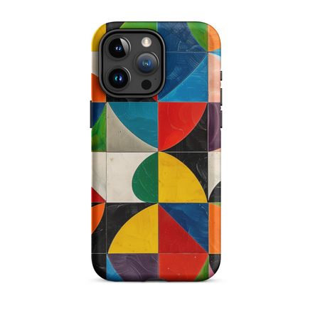 Bright Midcentury Modern Portland iPhone Case