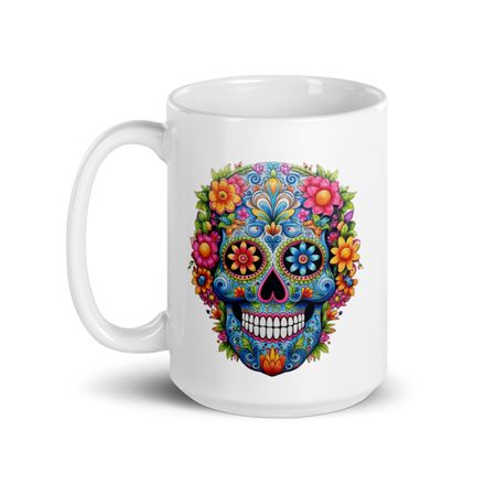 Letitia Calavera Day of the Dead Mug 15 oz