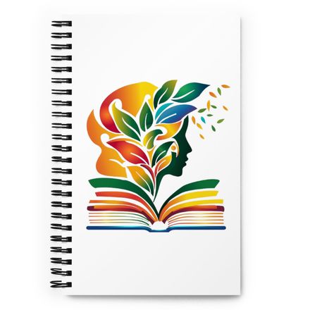 Booklovers Spiral Notebook