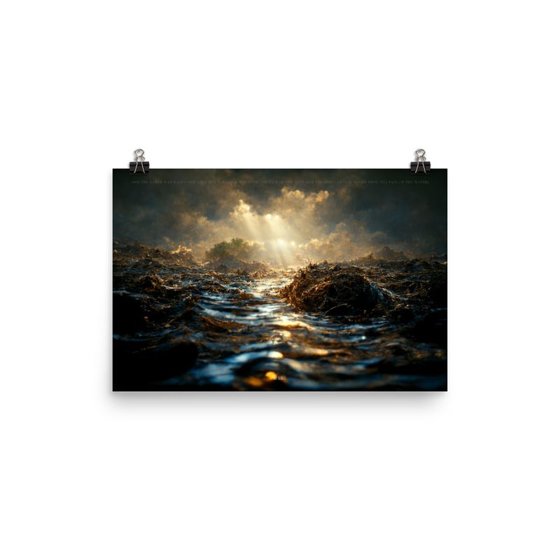 Formless &amp; Void | Genesis 1 | 12x18 Premium Poster