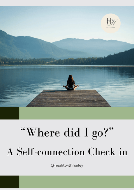 A Self-Connection check in